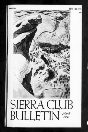 Sierra Club Bulletin 1950 Vol 35 No 3 March thumbnail